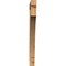 Ekena Millwork Imperial Block Rough Sawn Bracket, Western Red Cedar, 4"W x 42"D x 48"H BKT04X42X48IMP05RWR - alternate 4